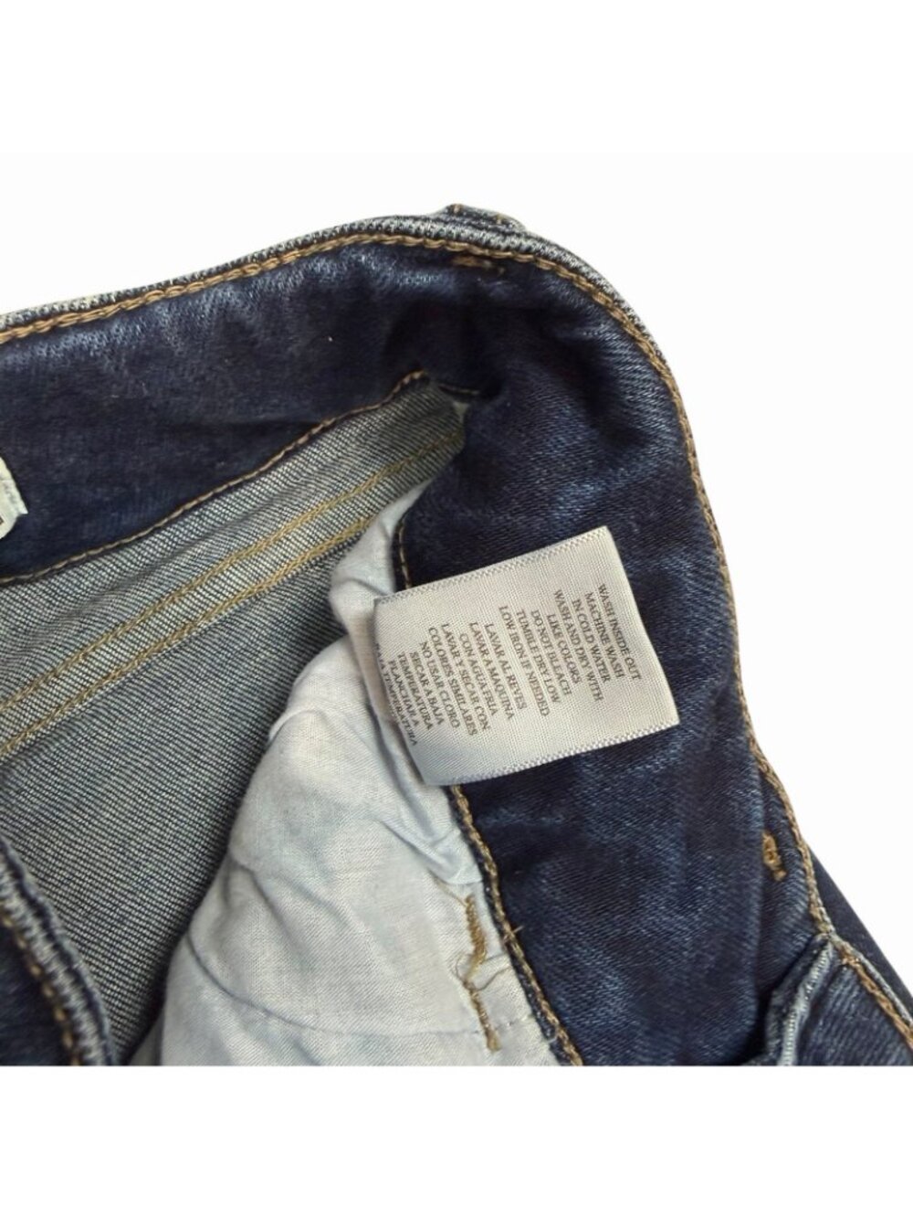 Kancan Signature Mid Rise Super Flare Jeans Size 26 Distressed Raw Hems VBK2079L - Picture 7 of 13